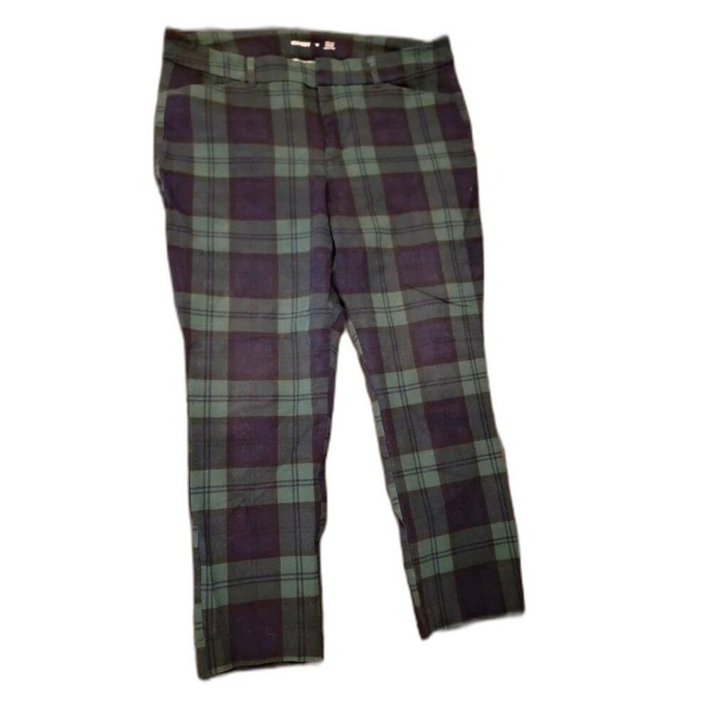 Old Navy Pixie Plaid Pants 16